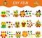 30 Packs Fall Thanksgiving Crafts for Kids Thanksgiving Owl DIY Artwork with Fall Autumn Leaves Pumpkins Stickers Create Your Own Owl Set for Kindergarten Home Class Game Activities.